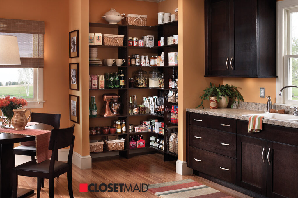 MasterSuite® Classic Pantry in Chocolate Pear: